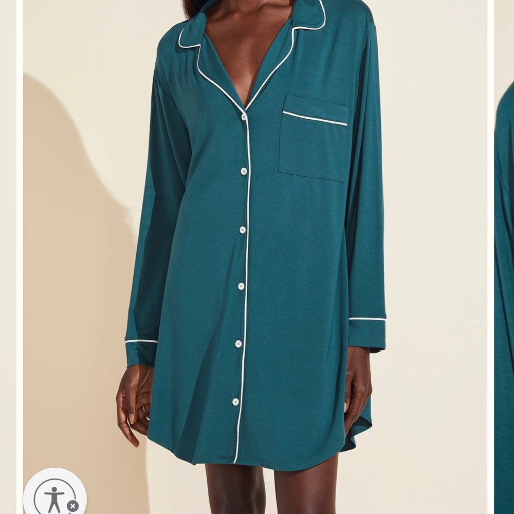 Everjey Gisele Printed Sleepshirt